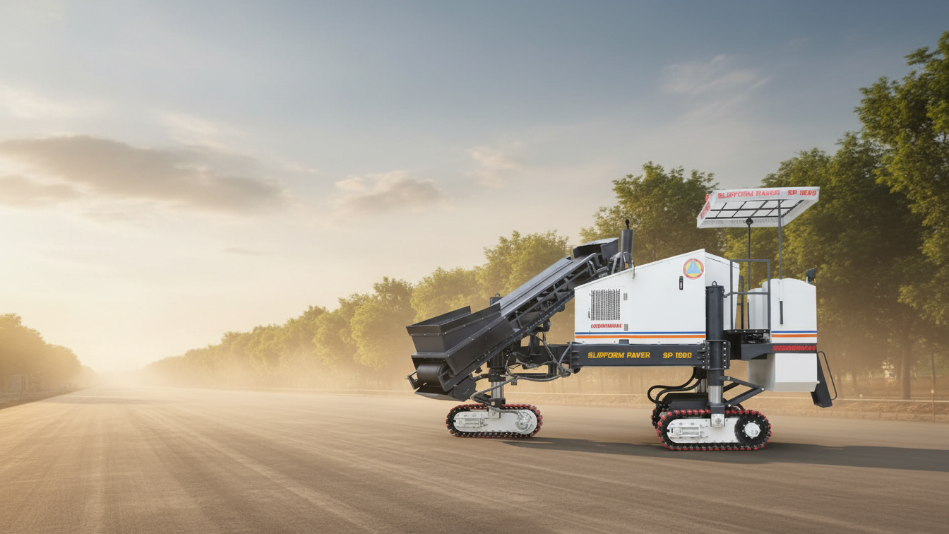 Slipform Paver Machine