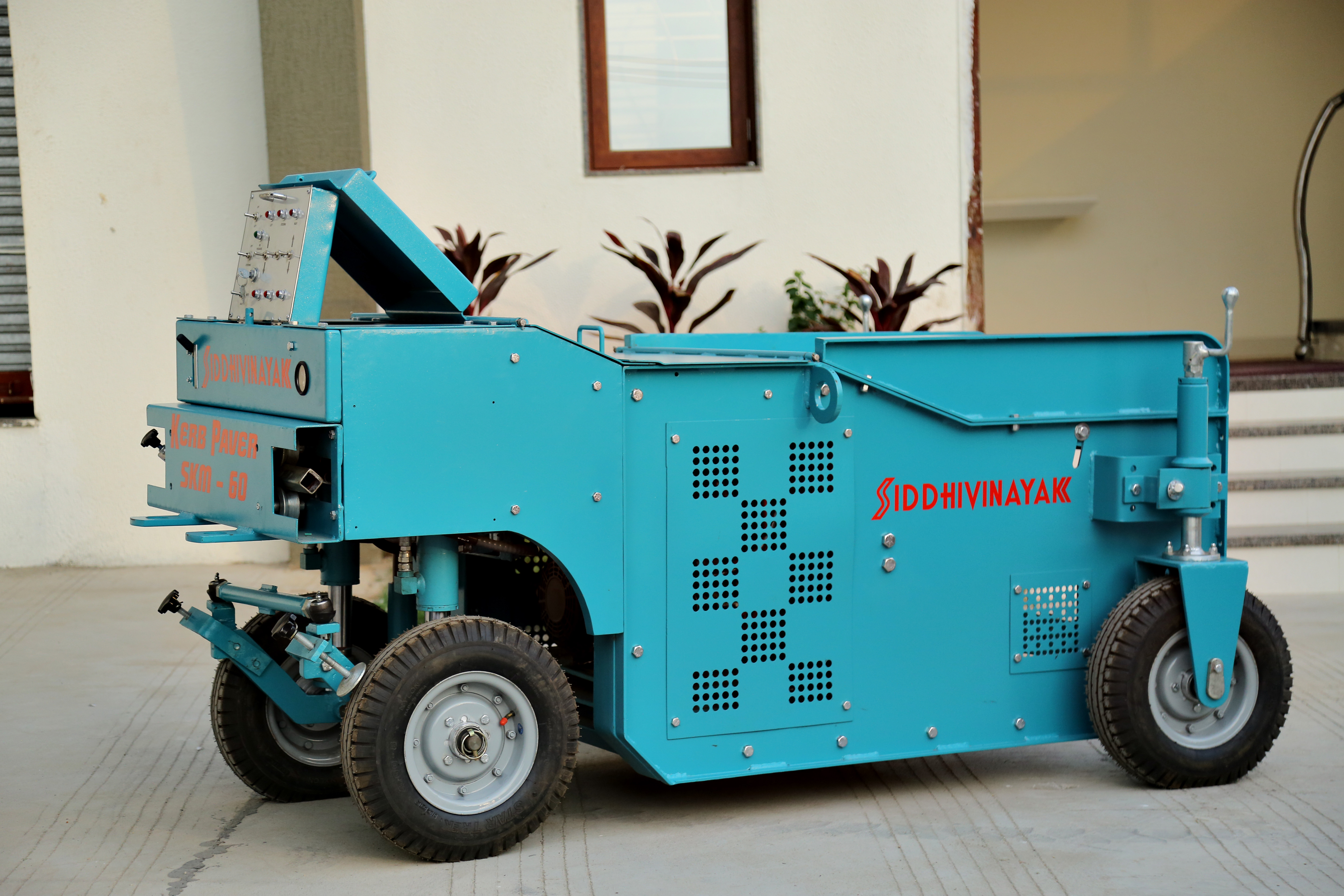 Kerb Laying Machine