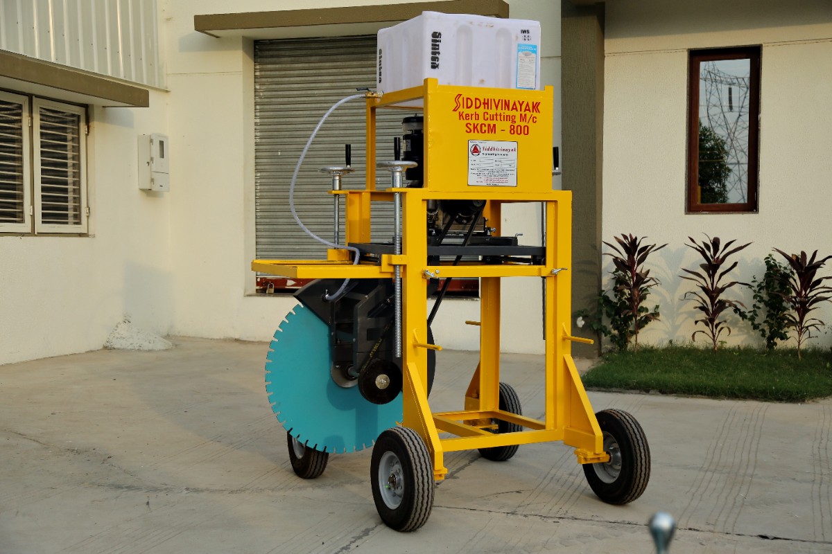 SKCM 800 heavy-duty deep-cut pavement groove cutting saw machine