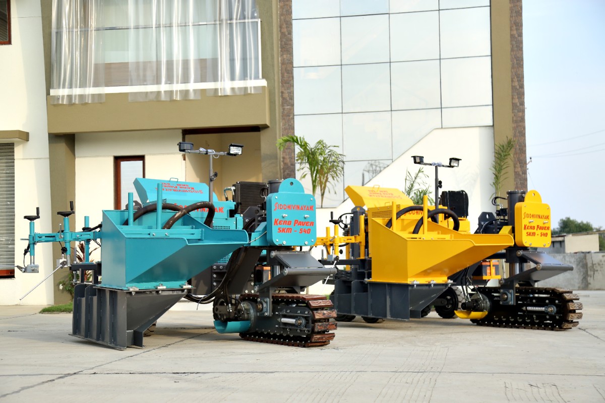 Kerb Pavers — Road Construction Machines